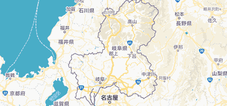 岐阜県 高山市 三福寺町 コード